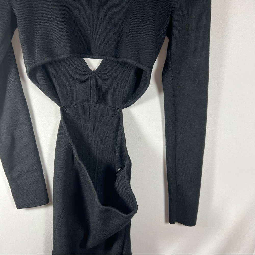 Dynamite Rehab Black‎ Cutout Long Sleeve Size P/S - Picture 12 of 15